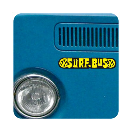 Sticker surf bus