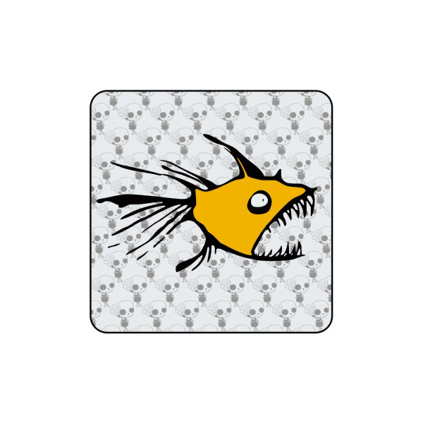 Autocollant piranha