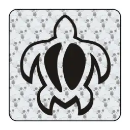 Aufkleber tortuga tribal Aufkleber 2