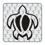 Sticker tortuga tribal