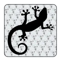 Sticker gecko 2