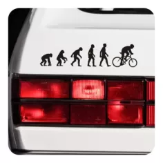 Sticker evolucion bici