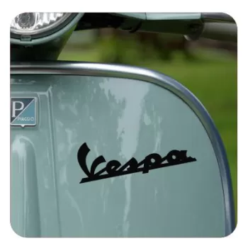 Autocollant vespa logo