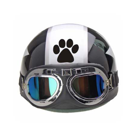 Autocollant huella de perro