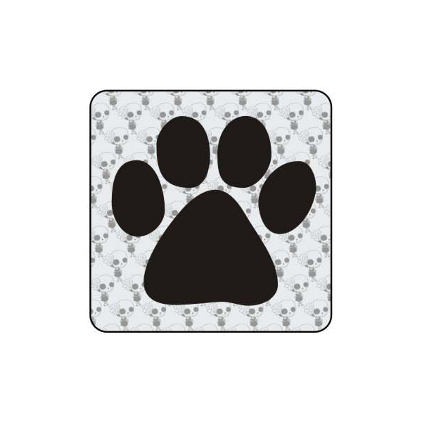 Sticker huella de perro