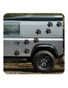 Sticker huella de perro