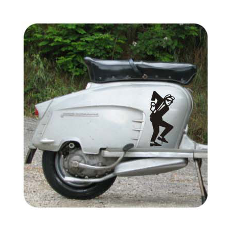 Autocollant rude boy
