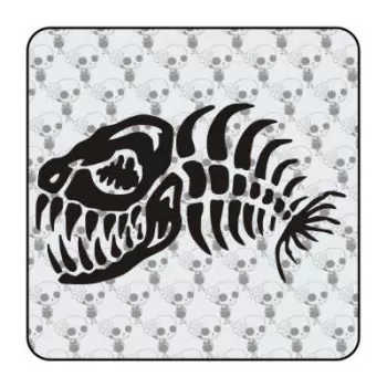 Sticker piranha