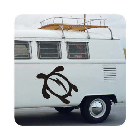 Sticker tortuga tribal