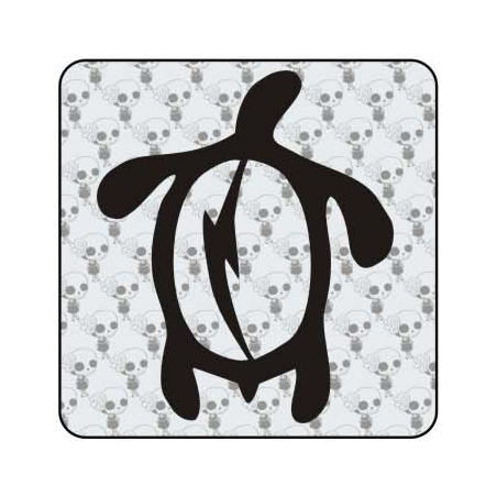 Sticker tortuga tribal