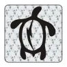 Autocollant tortuga tribal