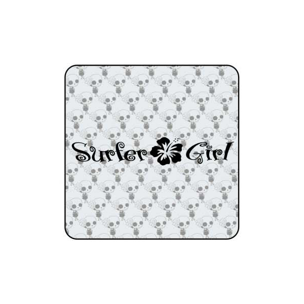 Sticker surfer girl