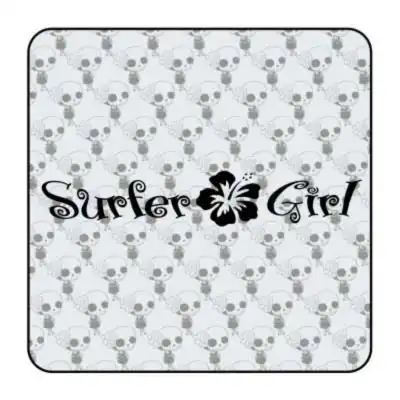 Sticker surfer girl 2