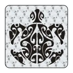 Sticker tortuga tribal 2