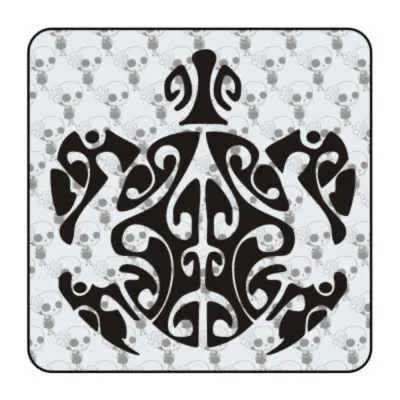 Pegatina TORTUGA TRIBAL. Pegatinas de animales y mascotas. 2