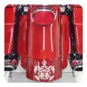 Sticker tortuga tribal