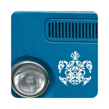 Sticker tortuga tribal