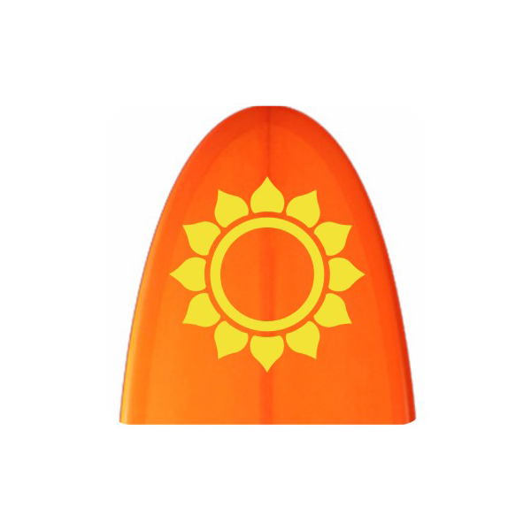 Pegatina SOL TRIBAL. Pegatinas freaks, pegatinas frikis.