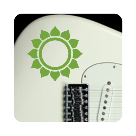 Sticker sol tribal