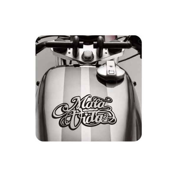 Sticker mala vida