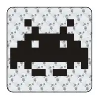 SPACE INVADERS Aufkleber 2