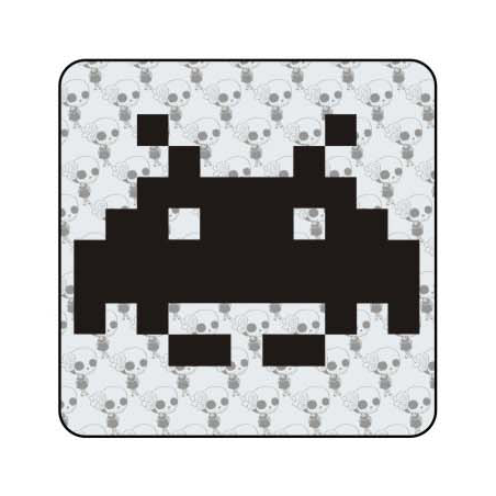 SPACE INVADERS Aufkleber