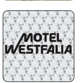 Autocollant motel westfalia 2