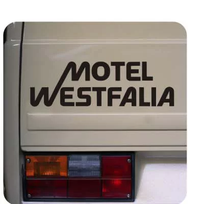 Autocollant motel westfalia