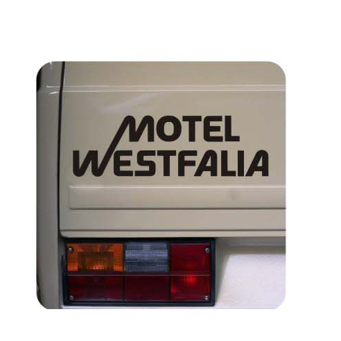 Adesivo motel westfalia