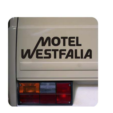 Autocollant motel westfalia