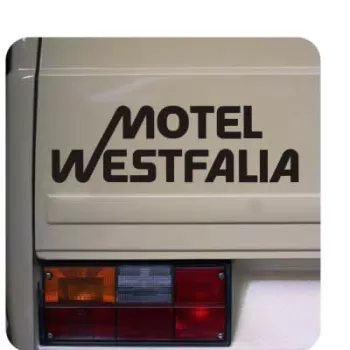 Sticker motel westfalia