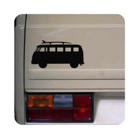 T1 SURFER Aufkleber, VW T1 Aufkleber