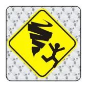 Pegatina TORNADO. Pegatinas surferas. 2