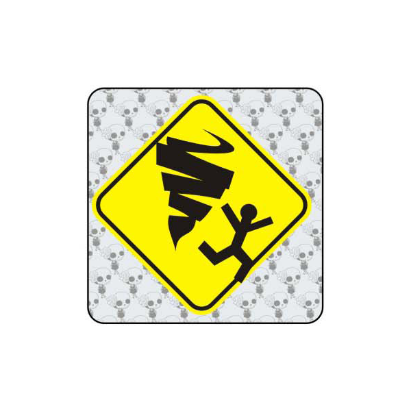Sticker tornado