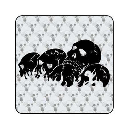 Pegatina CALAVERAS. Pegatinas freaks, pegatinas frikis.
