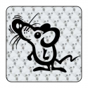 Sticker raton