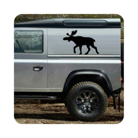Sticker alce nordkapp