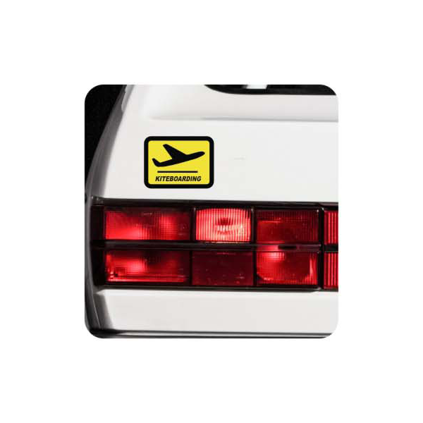 Sticker kiteboarding