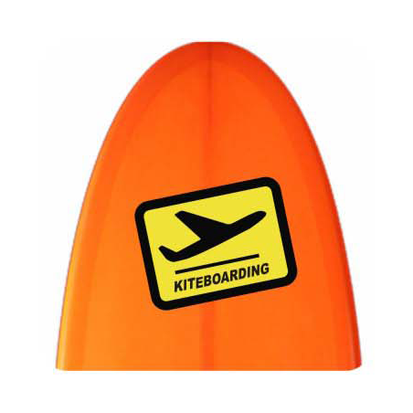 Pegatina KITEBOARDING. Pegatinas surferas.