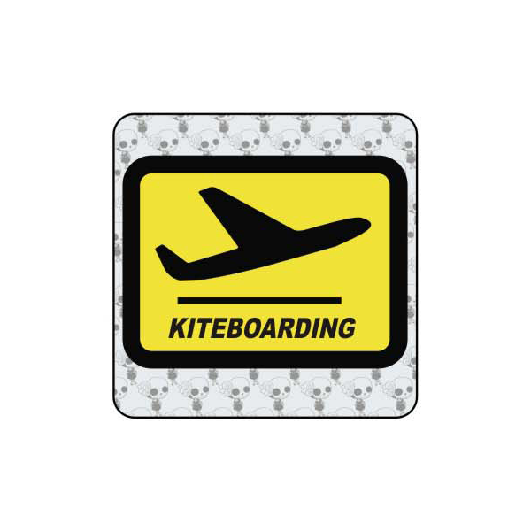 Autocollant kiteboarding