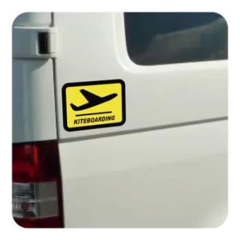 Sticker kiteboarding