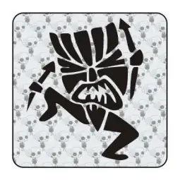 Autocollant mascara hawai 2