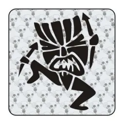 Sticker mascara hawai 2