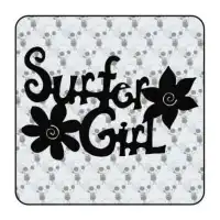 Sticker surfer girl 2