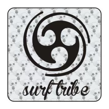 Pegatina SURF TRIBE. Pegatinas surferas.