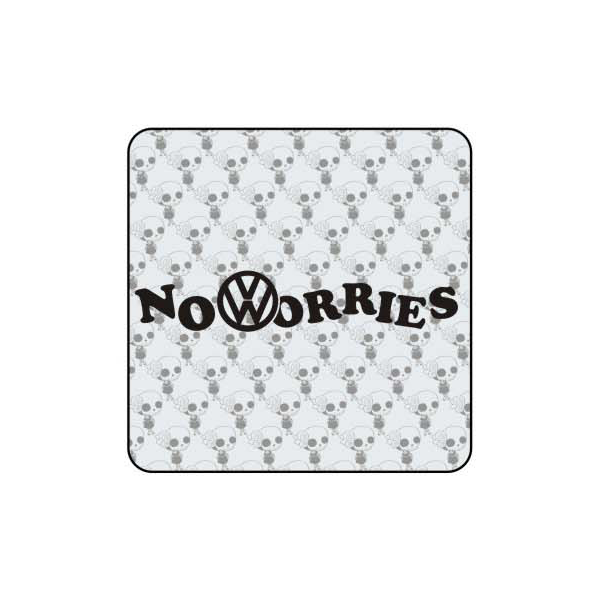 Pegatina NO WORRIES. Pegatinas para Camper y Autocaravana