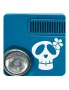 Sticker calavera lazo