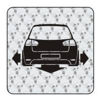 Autocollant vw golf low 2