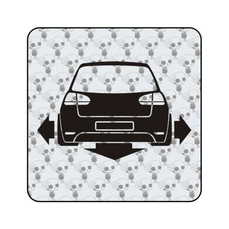 Pegatina VW GOLF LOW. Pegatinas para tu volkswgen