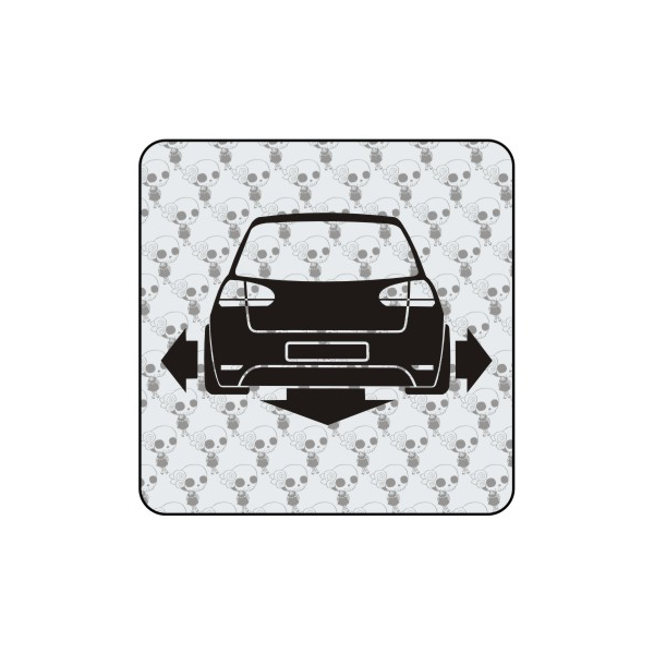 Sticker vw golf low